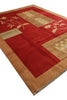 Load image into Gallery viewer, 8.9 x 11.9 Quality Handmade Wool and Silk Contemporary Rug #PIX-13909