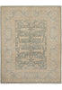 Load image into Gallery viewer, 5.3 x 6.7 New Natural Wool Handmade OUSHAK Rug SAGE GREEN - Pakistan #PIX-26768