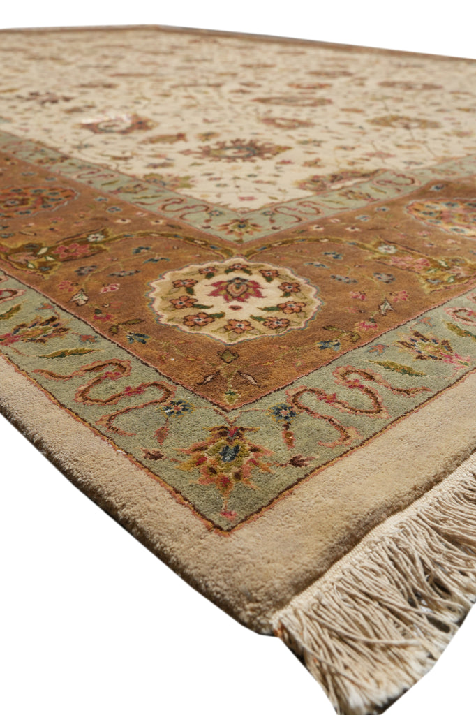 9 x 12 Beautiful Handmade Agra Rug #PIX-804-161