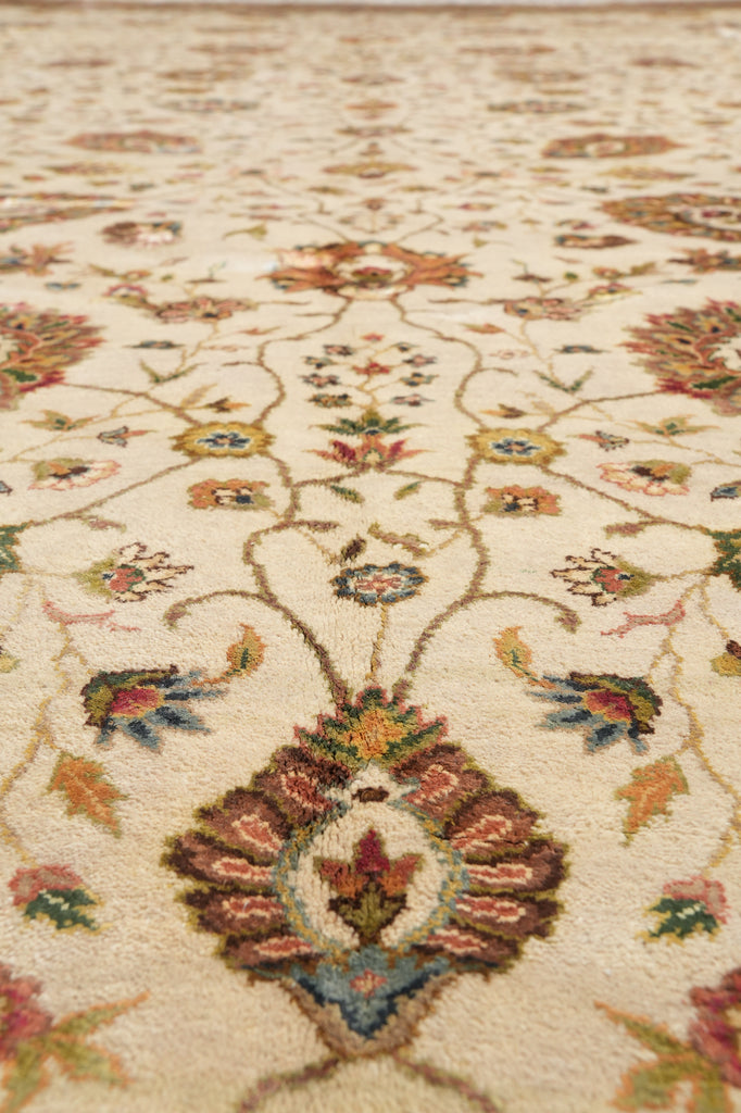 9 x 12 Beautiful Handmade Agra Rug #PIX-804-161
