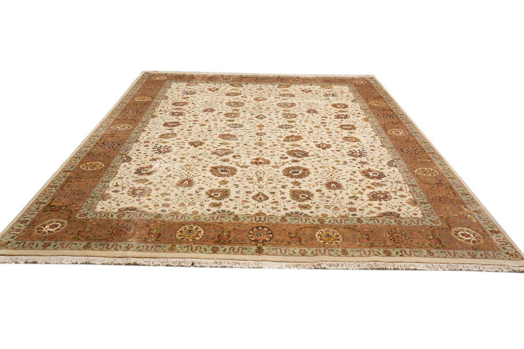 9 x 12 Beautiful Handmade Agra Rug 