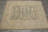 Load image into Gallery viewer, 5.3 x 6.7 New Natural Wool Handmade OUSHAK Rug SAGE GREEN - Pakistan #PIX-26768