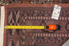 Load image into Gallery viewer, 6.4 x 8.3 Rust Finer Quality Bokhara Rug #PIX-23572