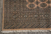 Load image into Gallery viewer, 10 x 14 New Beige Bokhara Rug Handmade Pakistan #F-4596
