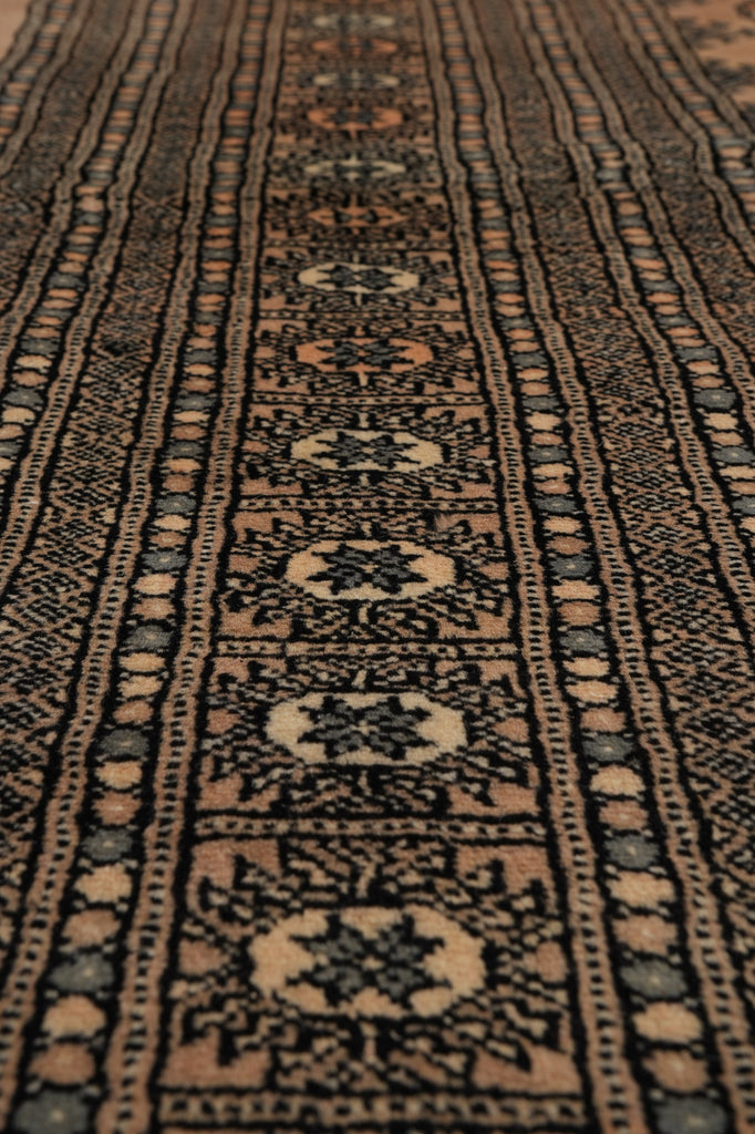 10 x 14 New Beige Bokhara Rug Handmade Pakistan #F-4596