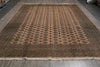Load image into Gallery viewer, 10 x 14 New Beige Bokhara Rug Handmade Pakistan #F-4596