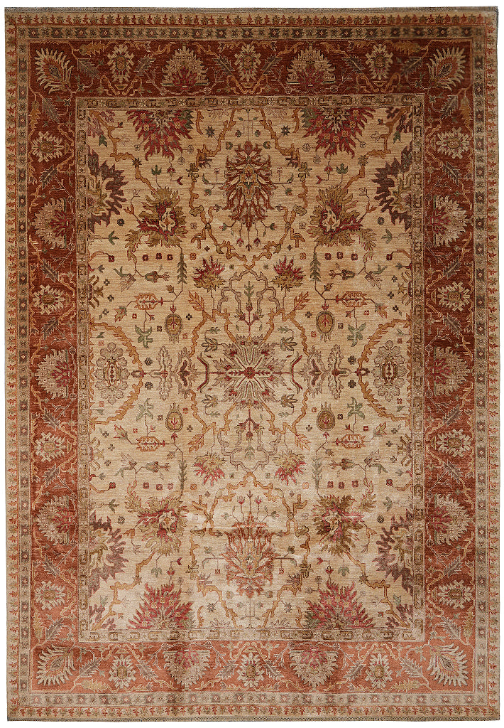 9 x 12 Amazing Agra Handmade Rug