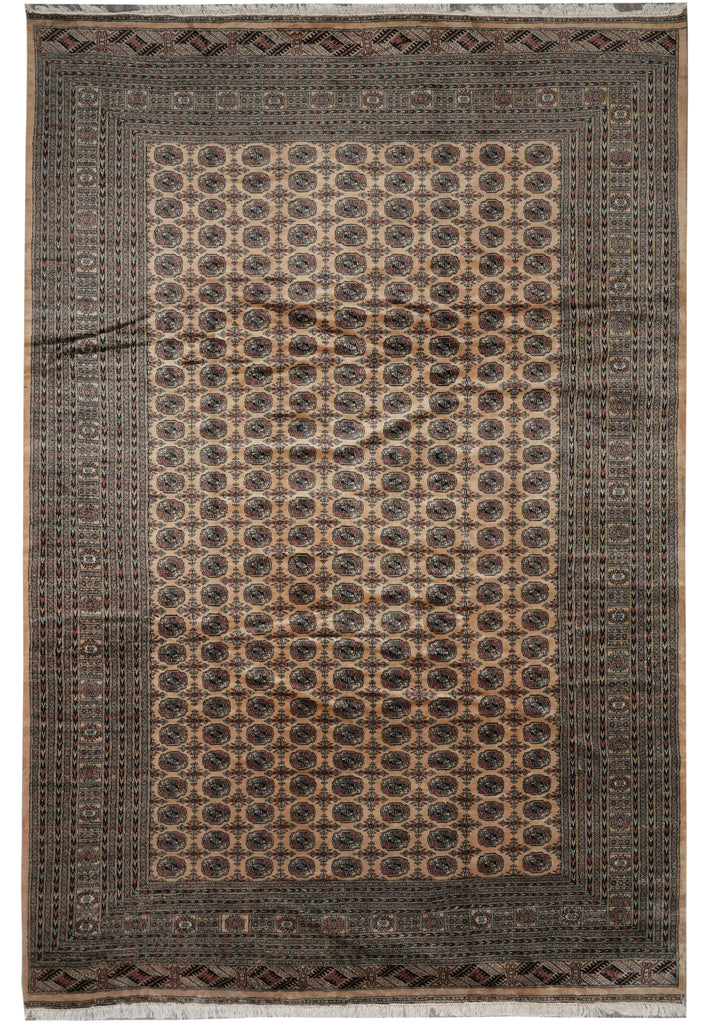 11.3 x 15.3 Large Bokhara Rug  Handmade Pakistan Soft Wool