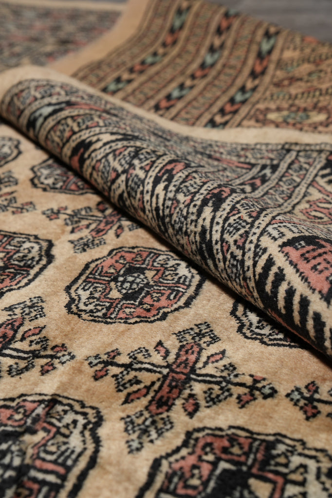 11.3 x 15.3 Large Bokhara Rug  Handmade Pakistan Soft Wool #LA-52800
