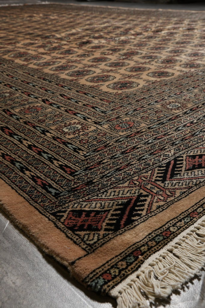 11.3 x 15.3 Large Bokhara Rug  Handmade Pakistan Soft Wool #LA-52800