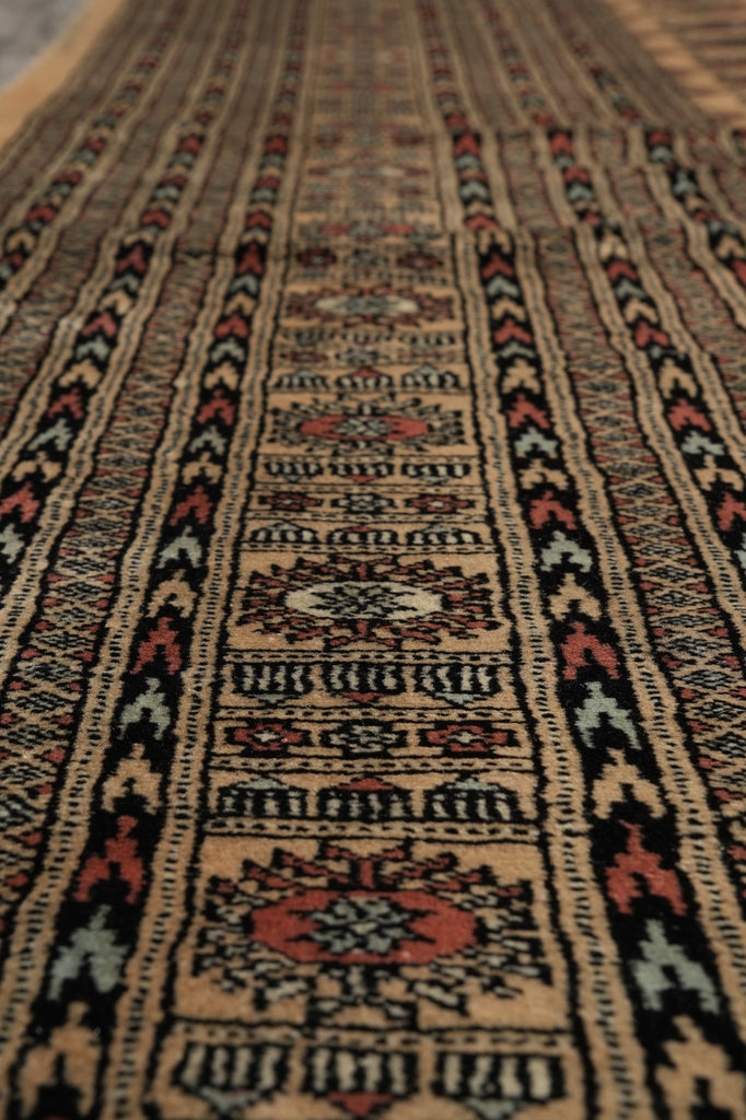 11.3 x 15.3 Large Bokhara Rug  Handmade Pakistan Soft Wool #LA-52800