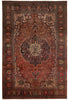Load image into Gallery viewer, 9.3 x 13 Antique Persian Feraghan Rug 1940's Iran