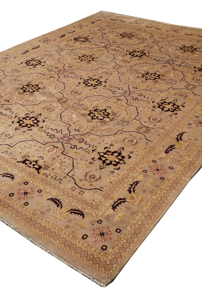 9 x 12 New Handmade Reproduction Antique Rug #B-72543