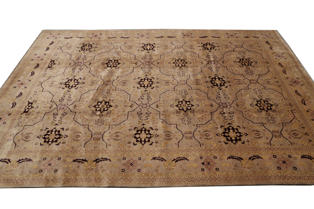 9 x 12 New Handmade Reproduction Antique Rug #B-72543