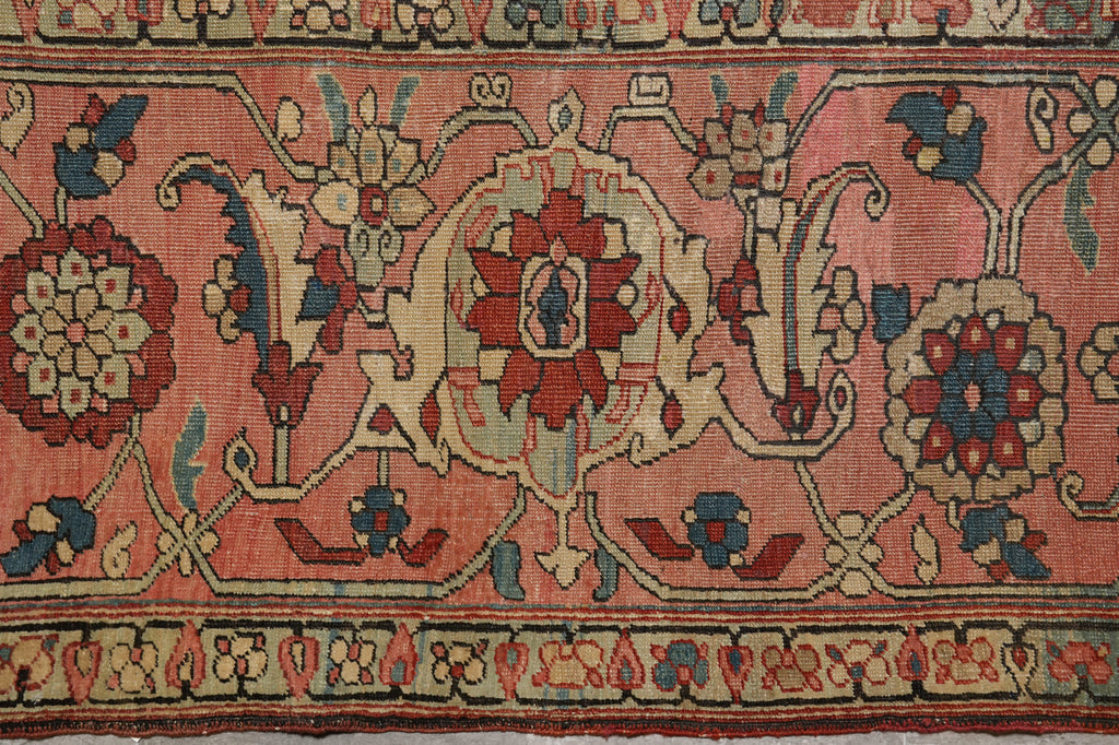 9 x 12 Authentic Original Persian Serapi Rug Iran 1930's #PIX-14954