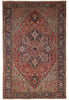 Load image into Gallery viewer, 8 x 12 Antique Persian Heriz Serapi Rug