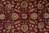 Load image into Gallery viewer, 5 x 8 Natural BURGUNDY Wool Hand-Knotted Chobi Peshawar Rug - Pakistan #B-74063