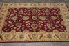 Load image into Gallery viewer, 5 x 8 Natural BURGUNDY Wool Hand-Knotted Chobi Peshawar Rug - Pakistan #B-74063