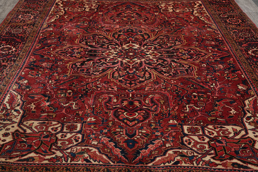 10 x 13 Persian Heriz Sherabian Rug #F-4599