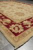 Load image into Gallery viewer, 5.7 x 7 5 x 7 Natural Wool Hand-Knotted Chobi Peshawar Ziegler Rug - Pakistan - Pakistan #PIX-21418