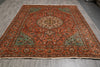 Load image into Gallery viewer, 8.2 x 11.2 Authentic Persian Tabriz Rug SIGNED IRAN PARADISE BIRDS Rug #B-80787