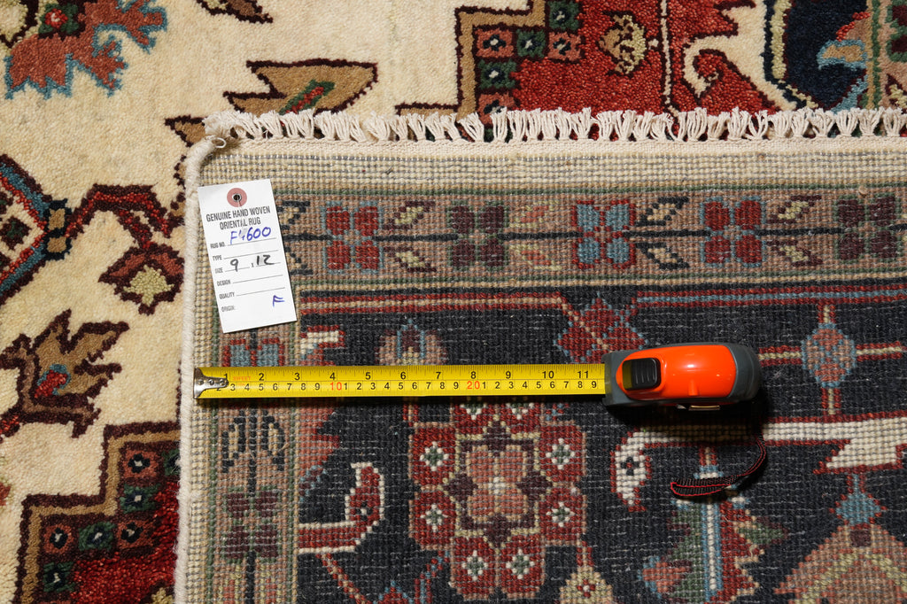 9 x 12 New Handmade Heriz Serapi Rug #F-4600