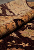 Load image into Gallery viewer, 5 x 6.8 Brown Chobi Peshawar Handmade Rug #PIX-9782