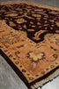 Load image into Gallery viewer, 5 x 6.8 Brown Chobi Peshawar Handmade Rug #PIX-9782