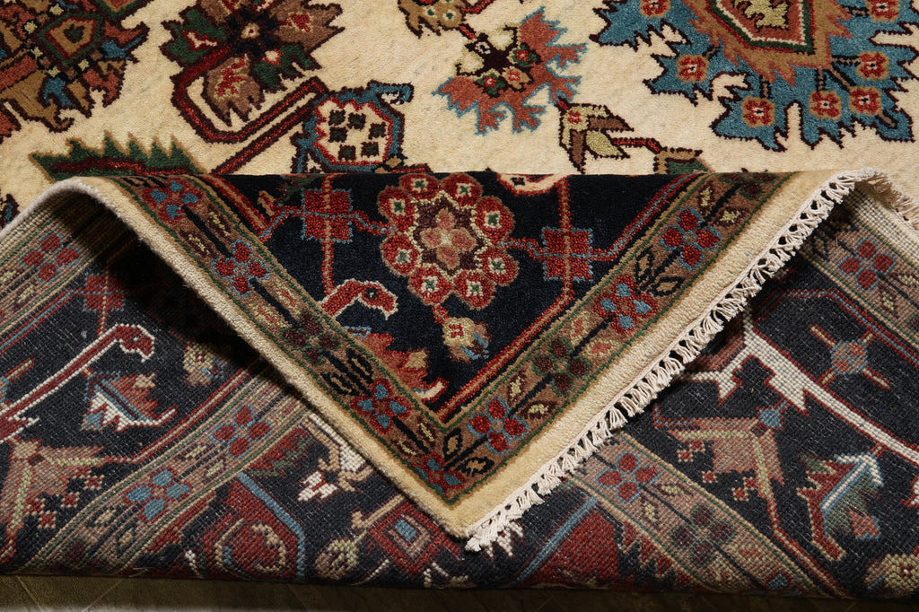 9 x 12 New Handmade Heriz Serapi Rug #F-4600