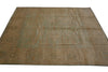 Load image into Gallery viewer, 8.3 x 9.9 Chobi Peshawar Rug Warm Colors Light Blue Brown New Oushak #F-4378