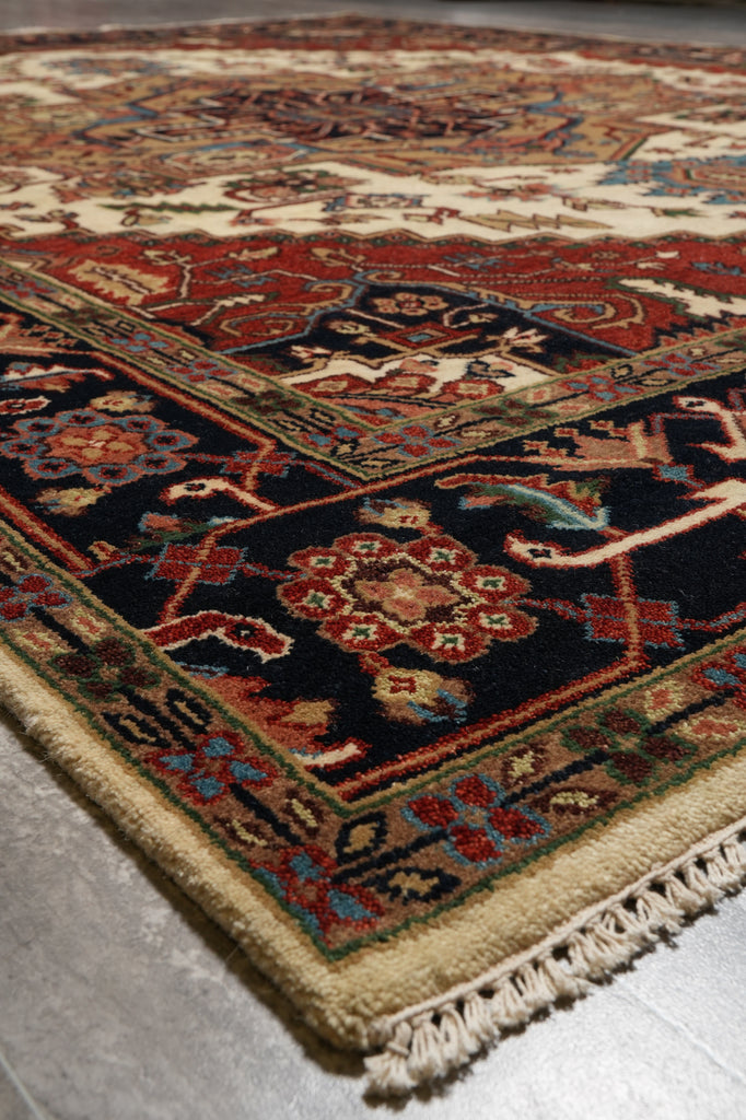 9 x 12 New Handmade Heriz Serapi Rug #F-4600