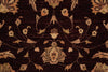 Load image into Gallery viewer, 5 x 6.8 Brown Chobi Peshawar Handmade Rug #PIX-9782