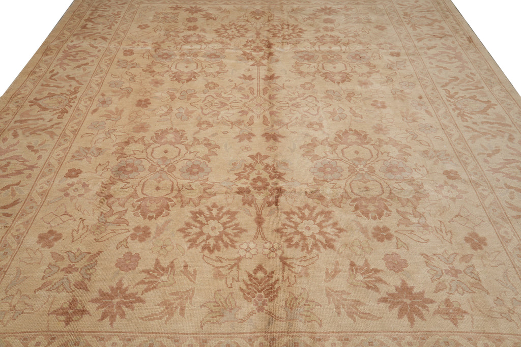 8.8 x 11.6  Neutral New Oushak Rug #PIX-17464