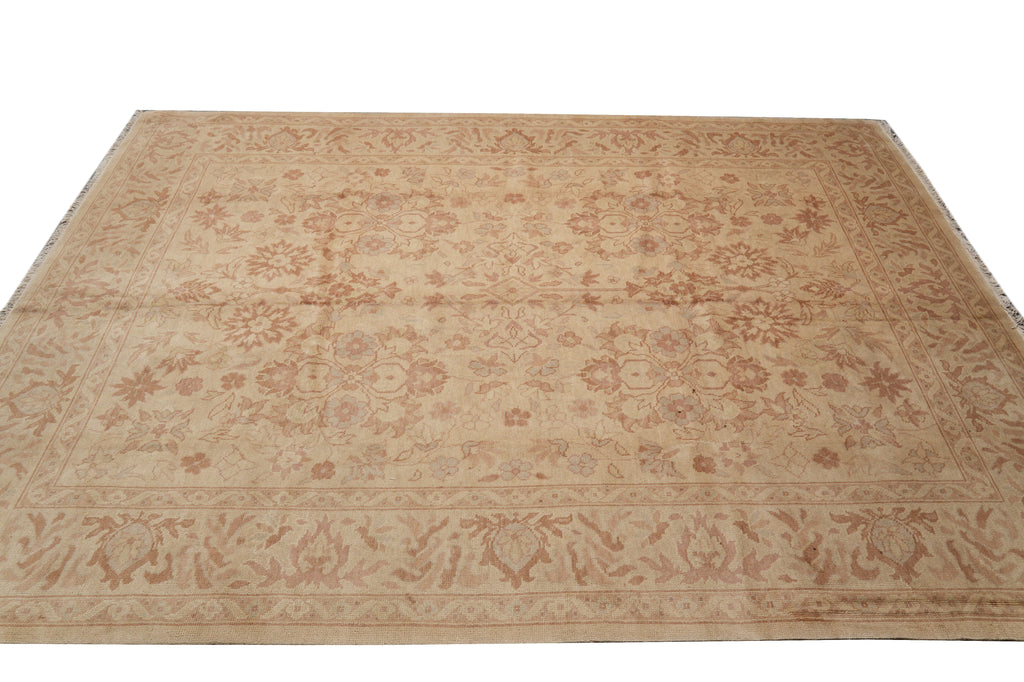 8.8 x 11.6  Neutral New Oushak Rug #PIX-17464