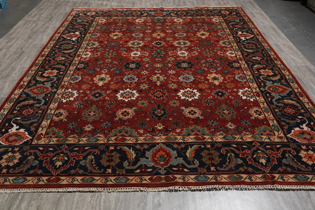 9 x 12 New Handmade Mahal Rug #F-4601