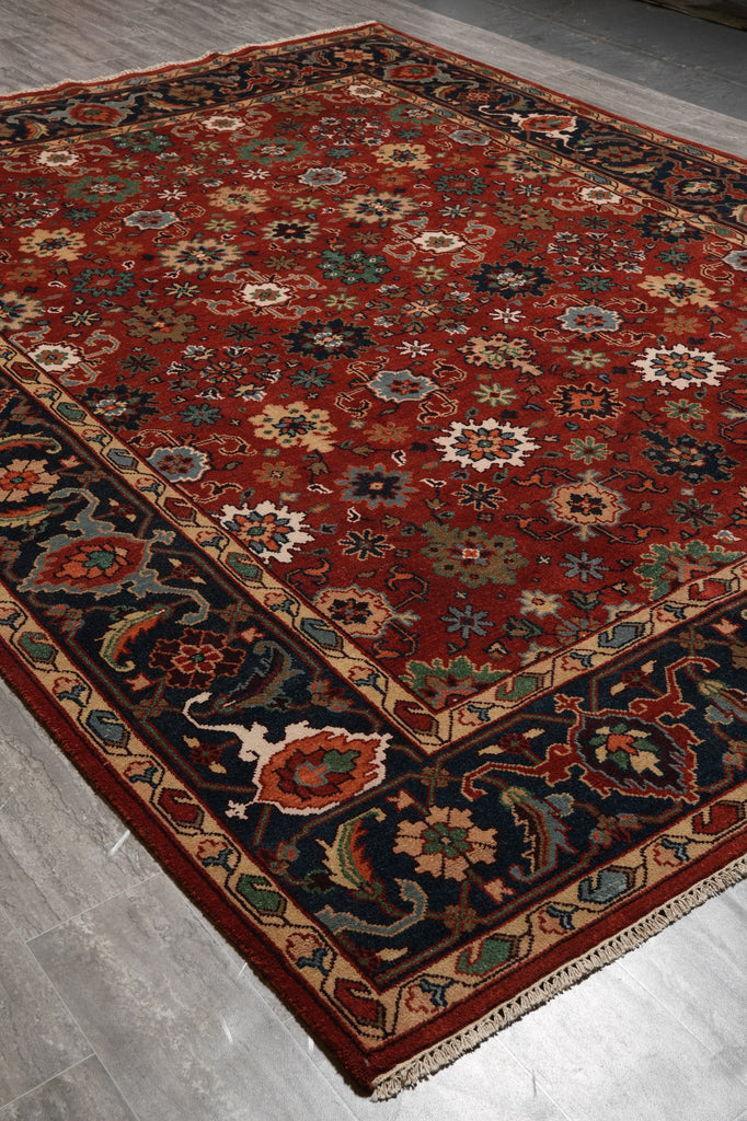 9 x 12 New Handmade Mahal Rug #F-4601