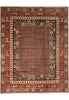 Load image into Gallery viewer, 8 x 9.9 Tribal Bakhtiar Horse Handmade Rug