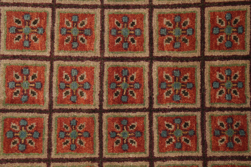 8 x 9.9 Tribal Bakhtiar Horse Handmade Rug #F-4602
