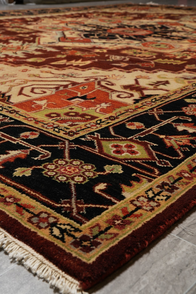 9 x 12 New Handmade Serapi Rug Handmade India #F-4603