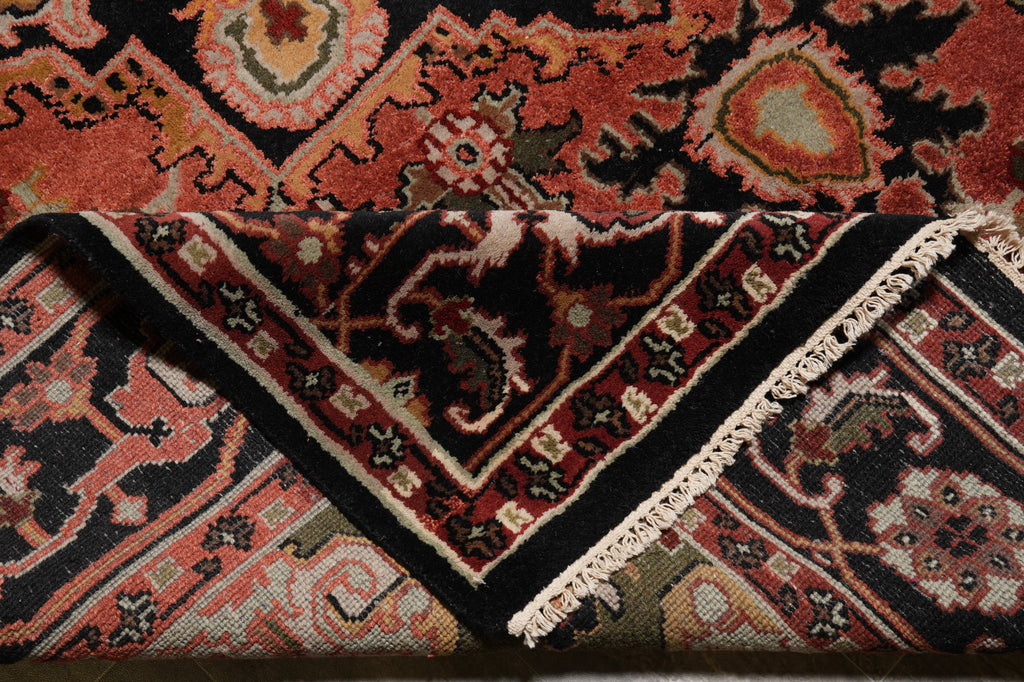 8 x 9.9 New Heriz Rug Handmade India #F-4604