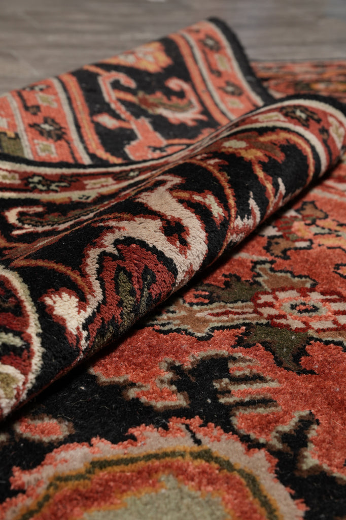 8 x 9.9 New Heriz Rug Handmade India #F-4604