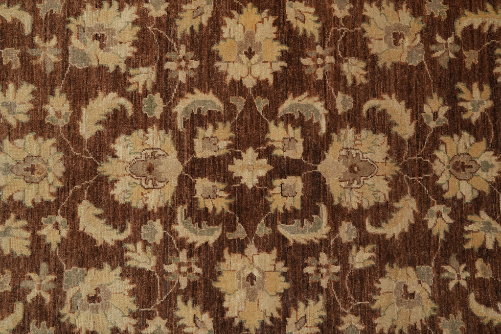 4.9 x 6.6 Warm Handmade Carpet Chobi Peshawar Ghazni Wool Transitional Rug - Pakistan #PIX-22293