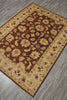 Load image into Gallery viewer, 4.9 x 6.6 Warm Handmade Carpet Chobi Peshawar Ghazni Wool Transitional Rug - Pakistan #PIX-22293
