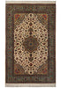 Load image into Gallery viewer, 6 x 9.8 High Quality Authentic Persian Tabriz Rug Handmade Iran Wool and Silk 400 KPSI #PIX-18146