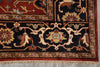 Load image into Gallery viewer, 9 x 12 New Handmade Quality Wool Rug Rust Black #F-4605