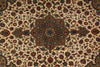 Load image into Gallery viewer, 6 x 9.8 High Quality Authentic Persian Tabriz Rug Handmade Iran Wool and Silk 400 KPSI #PIX-18146