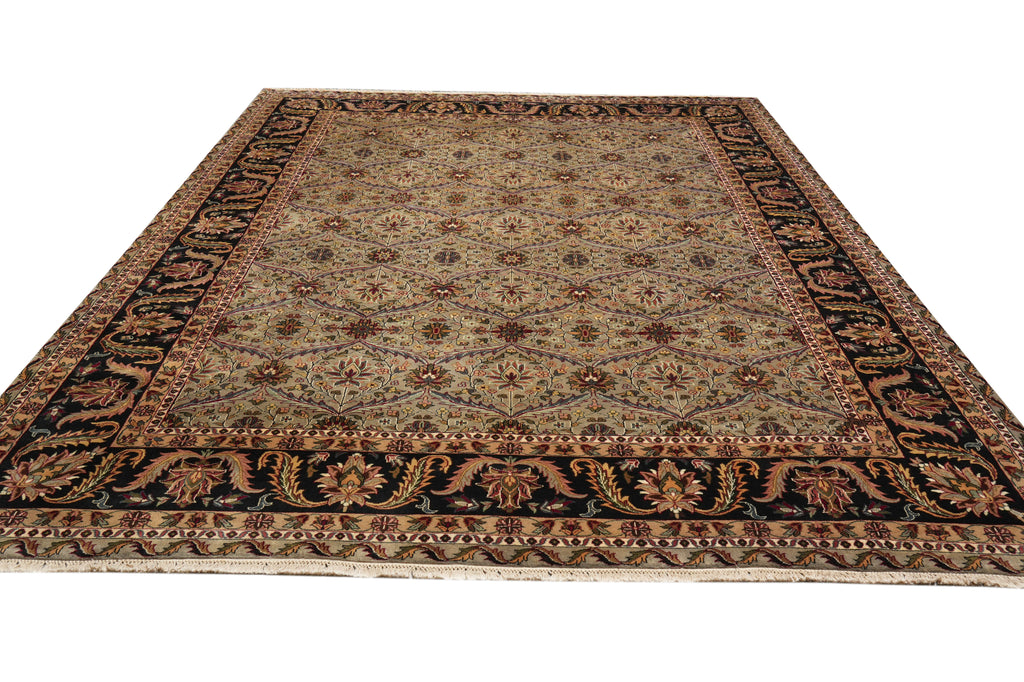 9 x 12 Green Black Quality Jaipur Rug