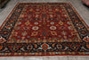 Load image into Gallery viewer, 9 x 12 New Mahal Wool Rug Handmade India #F-4606