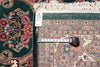 Load image into Gallery viewer, 8.8 x 11.8  William Morris Dark Emerald Green Jaipur Rug #PIX-25641