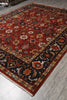 Load image into Gallery viewer, 9 x 12 New Mahal Wool Rug Handmade India #F-4606